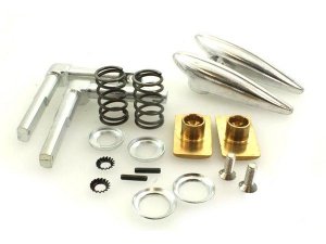 Seitenhaubeverschluß komplettes Kit Scootopia Lambretta...