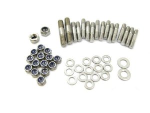 Stehbolzenset Motordeckel Edelstahl Lambretta Li2, Li3,...