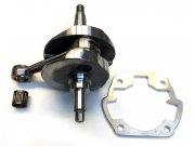 Kurbelwelle Vespa T5 Langhub 56,5 mm Hub Membraneinlass...