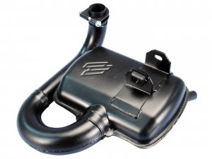 Rennauspuff POLINI für Vespa 125 VNA-TS/150...