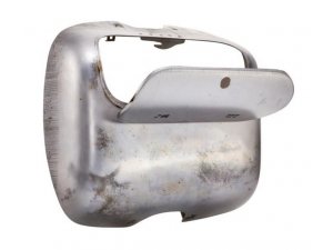 Gepckfach Ulma Style, fr Lambretta 125 LI 3/LIS /150 LI 3/LIS/SX/175 TV 3 /200 SX, Metall gelt