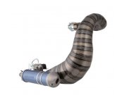 Rennauspuff MALOSSI Racing MHR fr Vespa ET3 Stahl,...