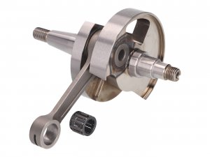 Rennwelle POLINI RACE fr Vespa PK50/S/SS/XL/XL2/FL/HP/N /Rush Drehschieber, Hub: 43,0mm, Pleuel: 87,0mm, Konus 20/20mm, M12, TUNING ROAD - alltagstauglich