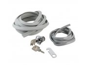 Gummi Gepckfach mit Schloss, fr Vespa 125 TS/160 GS/180...
