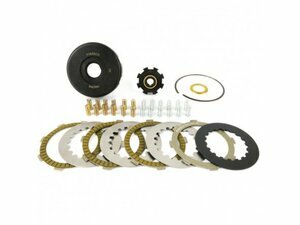 Kupplungskorb PINASCO Bull Clutch COSA 2 f�r Kupplung COSA 2 f�r Vespa PX125-200 E Lusso `95->/`98/MY/`11/Cosa 2  118,03mm, i 108 mm, 4 Bel&bdquo;ge, Korb und Innenteil CNC gefr&bdquo;st, f�r 10 Federn