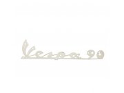 Schriftzug Vespa 90, Beinschild fr Vespa 90 V9A1T chrom,...