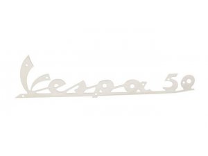 Schriftzug Vespa 50, Beinschild für Vespa 50 N, V5A1T ->...
