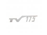 Schriftzug TV175, fr Lambretta TV 175 1-2 Befestigung:...