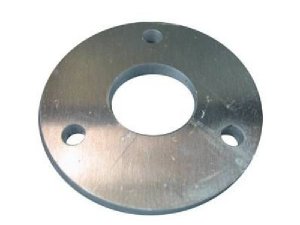 Flanschplatte Schalldämpfer PM Lochstich Alu 6mm