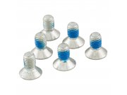 Schrauben Kit M6x12 mm, Innensechskant, Senkkopf, SW 4mm,...