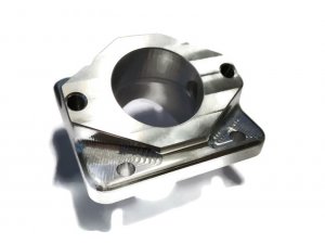 Verbindungsstck MRP BFA 187 /215/225/306, BFA Membran, fr Vespa 125 VNA-TS/150 VBA -Super/160 GS/180 SS/Rally /PX/PE/Lusso/T5 Durchlass: 30mm, Membran, Steckverbindung, Aluminium CNC, Lochabstand 70mm, TUNING RACE - Profis