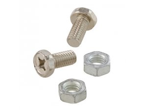 Schrauben Kit M6x12 mm, Kreuzschlitz, Sechskant, SW 10mm,...