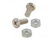 Schrauben Kit M6x12 mm, Kreuzschlitz, Sechskant, SW 10mm,...