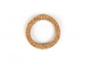 Dichtung Schauglas Benzinhahn -BGM ORIGINAL 26.5x35x4mm- Vespa Wideframe VN, VM, ACMA- Kork