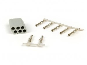 Stecker für Kabelbaum -BGM PRO, 6 Steckkontakte- Vespa,...