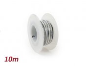 Elektrokabel -BGM ORIGINAL 0,85mm- 10m - wei, schwarz