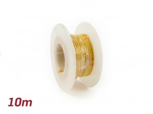 Elektrokabel -BGM ORIGINAL 0,85mm- 10m - Gelb