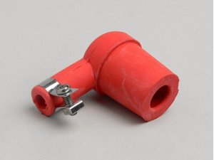 Zndkerzenstecker -GUMMI- Rot