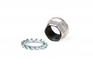 Kupplungsmutter M12 x 1,50 Bund Ø=18,6mm h=9mm SW=15 -BGM...