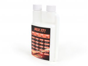 lmessbecher - Dosierflasche -BGM PRO 250ml- mit Dosierkammer (10ml) und zwei Verschlssen