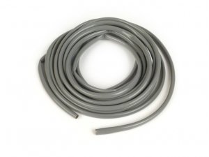 Bougierohr -UNIVERSAL =6mm- 5m - grau