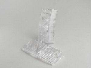 Blinkergläser -BOSATTA 2er Set- Vespa PX80, PX125, PX150,...
