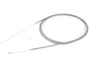 Zug universal -BGM ORIGINAL, =1.2mm x 2500mm, Hlle= 2200mm, Nippel =5.5mm x 7.5mm, Innenhlle PE, geflochtener Zug, grau- verwendet als Gaszug