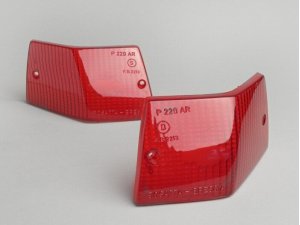 Blinkergläser -BOSATTA 2er Set- Vespa PX80, PX125, PX150,...