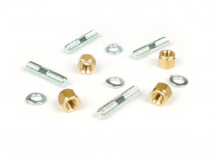 Stehbolzen-Set Auslass RT Zylinder &ndash;BGM PRO- Lambretta LI (Series 2-3), LIS, SX, TV (Series 2-3), DL, GP