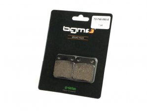 Bremsbeläge -BGM 41,5x45,3mm- ADLY Moto Fox Plus 50 ccm...