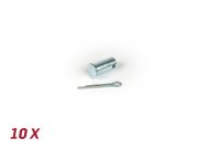 Klemmplttchen-Bolzen =5,4x11mm + Splint, Bremse hinten...