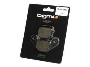 Bremsbeläge -BGM 47,4x37/85x42mm- Gilera Runner, Piaggio...