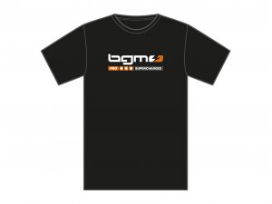 T-Shirt -BGM Supercharged- schwarz - S