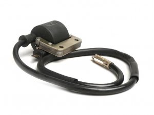 Zndspule -OEM QUALITT, schwarz, mit Kabel- Vespa V50, PV125, GT125 (VNL2T), GTR125 (VNL2T), TS125 (VNL3T), Sprint150 (VLB1T), GL150 (VLA1T), LML Star, Stella 125-150