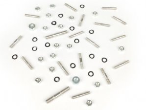 Stehbolzen-Set Lambretta Motordeckel -BGM ORIGINAL- LI...