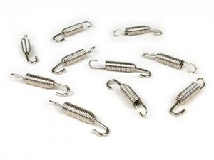 Auspufffeder -BGM ORIGINAL- Edelstahl (10 Stck) - 60mm