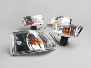 Blinker -BGM ORIGINAL 4er Set- Vespa PX80, PX125, PX150,...