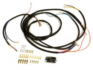 Kabelbaum-Set Conversion (inkl. Lichtschalter) -BGM PRO, Vespa AC Umrstung auf Elektronische Zndung- Vespa Smallframe V50, 50N, PV125, ET3, Vespa Largeframe Sprint, Rally, TS, GT, GTR, GL, Super, GS160, SS180, VNA, VNB, VBA, VBB