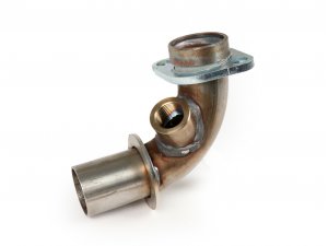 Auspuffkrmmer -BGM PRO, Edelstahl- Vespa GTV/GTS 250/300ie (fr die Verwendung mit Lambdasonde)