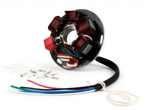 Zndung -BGM PRO Grundplatte HP V2.5 Silikon- zur Umrstung auf elektronische Zndung- Vespa Sprint150 (VLB1T), TS125 (VNL3T), GT125 (VNL2T), GTR125 (VNL2T), Super, GL150 (VLA1T), VNA, VNB, VBA, VBB