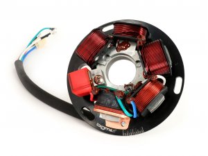 Zndung -BGM PRO Grundplatte HP V2.5 Silikon- Vespa PX Lusso - 5 Kabel