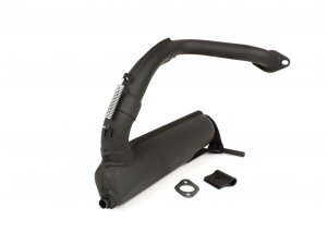 Auspuff -BGM PRO Banane TOURING- Vespa V50 - Schwarz