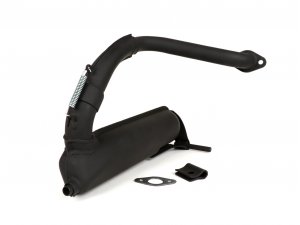 Auspuff -BGM PRO Banane SPORT- Vespa PV125, ET3 125 - Schwarz