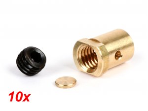 Klemmnippel / Schraubnippel kurz -BGM PRO Ø=10x13mm-...