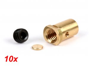 Klemmnippel / Schraubnippel lang -BGM PRO Ø=10x16.25mm-...