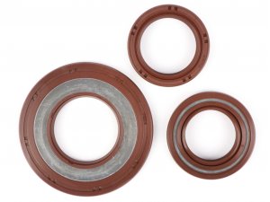 Wellendichtringsatz -BGM PRO, FKM/Viton (E10 bestndig)- Vespa Largeframe Vespa Rally180