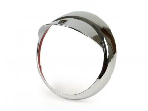 Scheinwerferzierring mit Schirmchen -MOTO NOSTRA- Vespa...