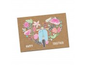 Postkarte SIP Happy Together  L 148mm, B 105mm,  A6,