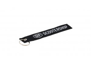 Schlüsselband SIP SCOOTERSHOP, schwarz/weiß, 170x300 mm,