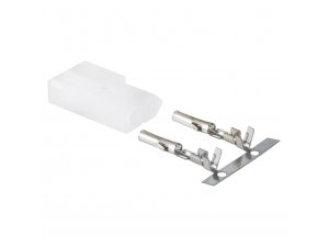 Kabelstecker SIP für OMG Benzinhahn/ Tacho, weiß,...